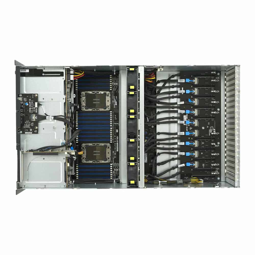 (image for) ASUS ESC8000-E11-SKU2 Intel Xeon 4U PCIe Gen5 Barebone GPU Server